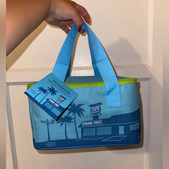 Trader Joe’s Mini insulated tote lunch bag NWT - Picture 1 of 4